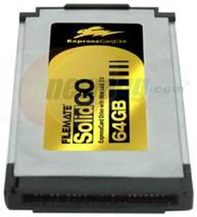Alt view image 4 of 4 - Wintec FileMate 64GB ExpressCard 34 with Mini USB 2.0 External Solid State Drive (SSD) 3FMS4U64M-WR