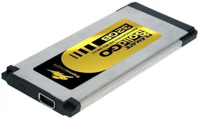 Alt view image 2 of 3 - Wintec FileMate SolidGO 32GB ExpressCard 34 with Mini USB 2.0 External Solid State Drive (SSD) 3FMS4U32M-WR