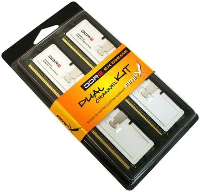 Alt view image 3 of 3 - Wintec 4GB (2 x 2GB) DDR2 1066 (PC2 8500) Dual Channel Kit Desktop Memory Model 3AXT8500SE5-4096K