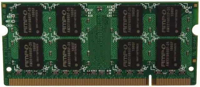 Alt view image 2 of 3 - Wintec AMPO 2GB 200-Pin DDR2 SO-DIMM DDR2 800 (PC2 6400) Laptop Memory Model 3AMD2800N-2G-R