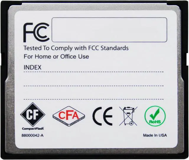 Alt view image 3 of 4 - Wintec FileMate 128GB Compact Flash (CF) Flash Card Model 3FMCF128GBW-R