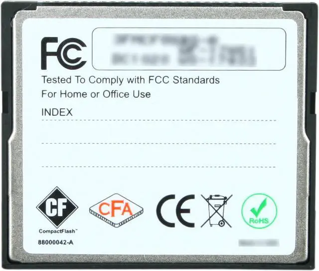 Alt view image 4 of 5 - Wintec FileMate S Professional 8GB Compact Flash (CF) Flash Card Model 3FMCF8GBS-R