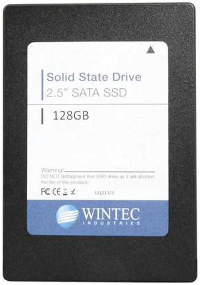 Alt view image 2 of 4 - Wintec N1 Series 2.5" 128GB SATA II MLC Internal Solid State Drive (SSD) 33121323