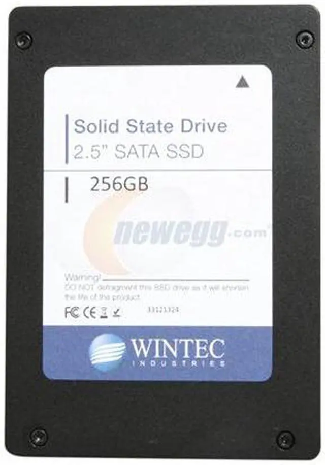 Alt view image 2 of 5 - Wintec N1 Series 2.5" 256GB SATA II MLC Internal Solid State Drive (SSD) 33121324