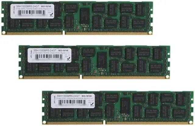 Main image of Wintec 24GB (3 x 8GB) ECC Registered DDR3 1333 (PC3 10666) Server Memory Model 3SH13339R5-24GT