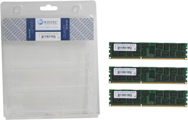 Alt view image 3 of 3 - Wintec 24GB (3 x 8GB) ECC Registered DDR3 1333 (PC3 10666) Server Memory Model 3SH13339R5-24GT