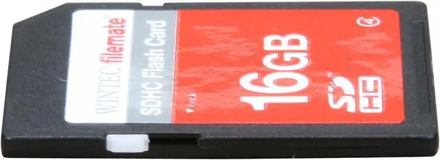 Alt view image 3 of 4 - Wintec FileMate 16GB Secure Digital High-Capacity (SDHC) Flash Card Model 3FMSD16GB-R