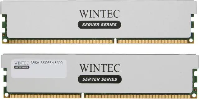 Alt view image 2 of 3 - Wintec 32GB (4 x 8GB) ECC Registered DDR3 1333 (PC3 10666) Server Memory Model 3RSH13339R5H-32GQ