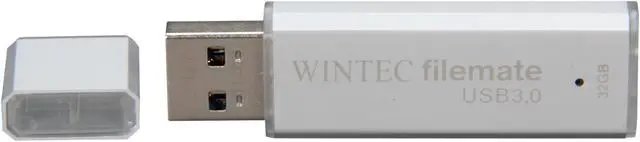 Alt view image 2 of 4 - Wintec FileMate 32GB USB 3.0 Flash Drive 3FMSP02U3SL-32G-R