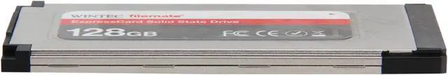 Alt view image 4 of 5 - Wintec FileMate ExpressCard 34 128GB ExpressCard MLC Internal / External Solid State Drive (SSD) 3FMS4E128JM-R