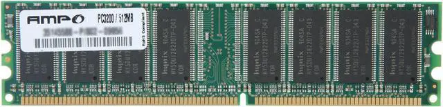 Alt view image 3 of 5 - Wintec AMPO 512MB DDR 400 (PC 3200) Desktop Memory Model 35145588-P
