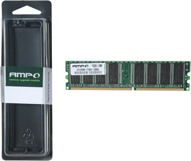 Alt view image 5 of 5 - Wintec AMPO 512MB DDR 400 (PC 3200) Desktop Memory Model 35145588-P