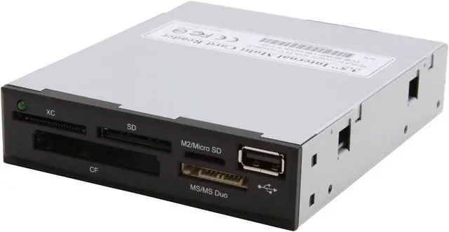 Main image of Koutech IO-RCM621 All-in-one USB 2.0 3.5" USB 2.0 Front Panel Multi-format Card Reader with USB 2.0 Port