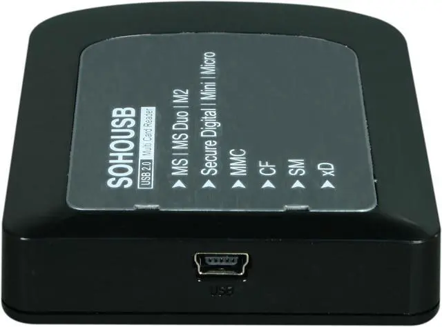 Alt view image 3 of 5 - Koutech IO-RC523 All-in-one USB 2.0 Card Reader
