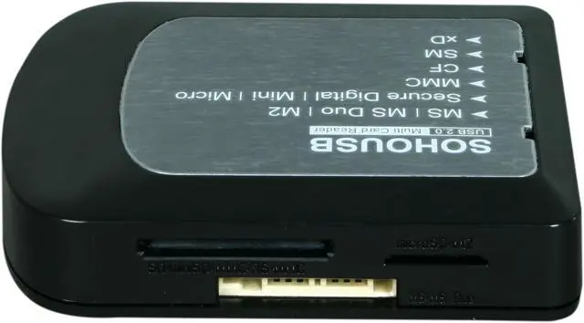 Alt view image 4 of 5 - Koutech IO-RC523 All-in-one USB 2.0 Card Reader