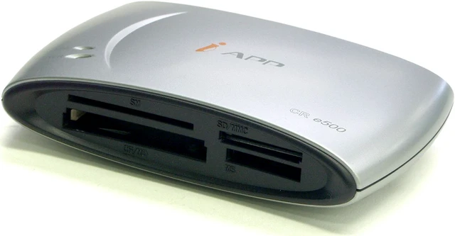 IN WIN CR e500 EXT 6-in-1 USB 2.0 Card Reader - Newegg.com