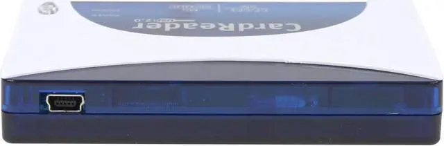 Alt view image 3 of 5 - AMC AECR-03 BL 29-in-1 USB 2.0 Mini External Card Reader/Writer