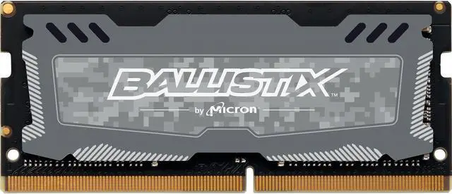 Main image of Crucial Ballistix Sport LT 2666 MHz DDR4 DRAM Laptop Gaming Memory Single 16GB CL16 BLS16G4S26BFSD (Gray)