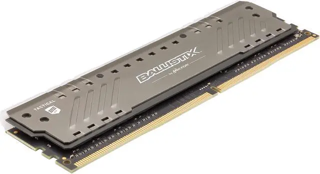 Alt view image 3 of 10 - Crucial Ballistix Tactical Tracer RGB 2666 MHz DDR4 DRAM Desktop Gaming Memory Kit 32GB (16GBx2) CL16 BLT2K16G4D26BFT4