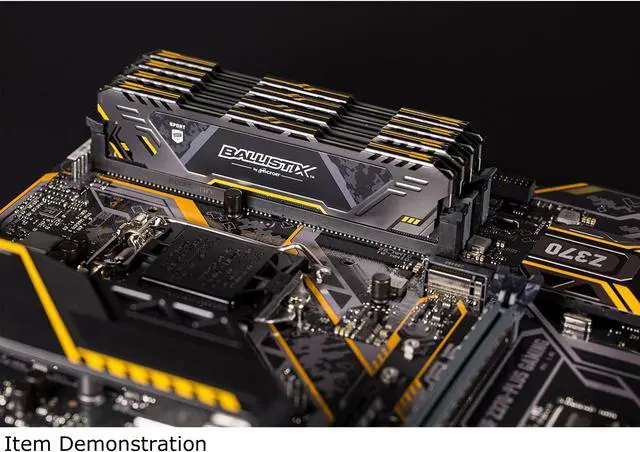 Alt view image 3 of 4 - Crucial Ballistix Sport AT 3000 MHz DDR4 DRAM Desktop Gaming Memory Kit 32GB (16GBx2) CL17 BLS2K16G4D30CEST