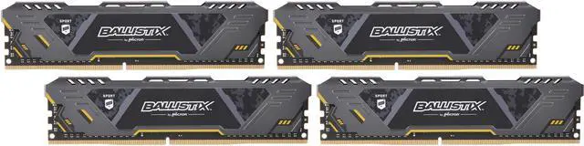 Crucial Ballistix Sport AT 3200 MHz DDR4 DRAM Desktop Gaming