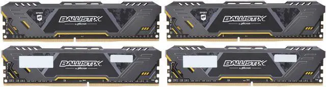 Crucial Ballistix Sport AT 3200 MHz DDR4 DRAM Desktop Gaming