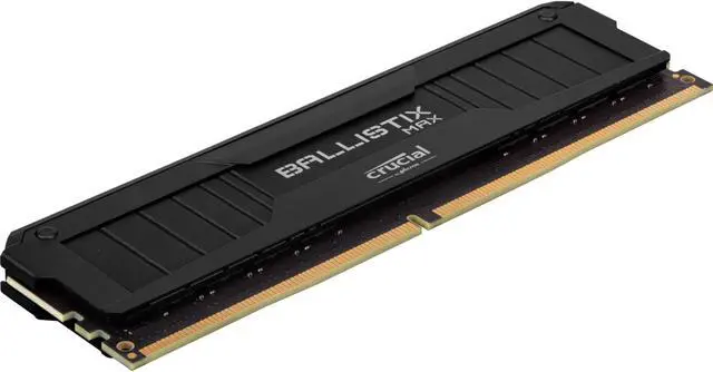 Alt view image 2 of 2 - Crucial Ballistix MAX 4400 MHz DDR4 DRAM Desktop Gaming Memory Kit 32GB (16GBx2) CL19 BLM2K16G44C19U4B (BLACK)
