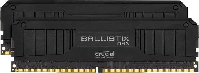 Main image of Crucial Ballistix MAX 5100 MHz DDR4 DRAM Desktop Gaming Memory Kit 16GB (8GBx2) CL19 BLM2K8G51C19U4B (Black)
