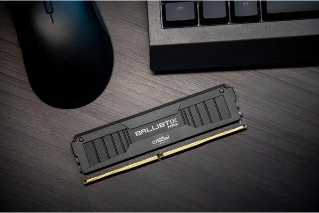 Alt view image 3 of 6 - Crucial Ballistix MAX 5100 MHz DDR4 DRAM Desktop Gaming Memory Kit 16GB (8GBx2) CL19 BLM2K8G51C19U4B (Black)