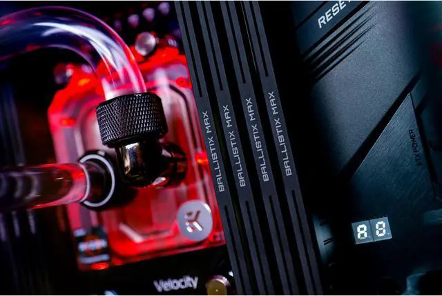 Alt view image 4 of 6 - Crucial Ballistix MAX 5100 MHz DDR4 DRAM Desktop Gaming Memory Kit 16GB (8GBx2) CL19 BLM2K8G51C19U4B (Black)