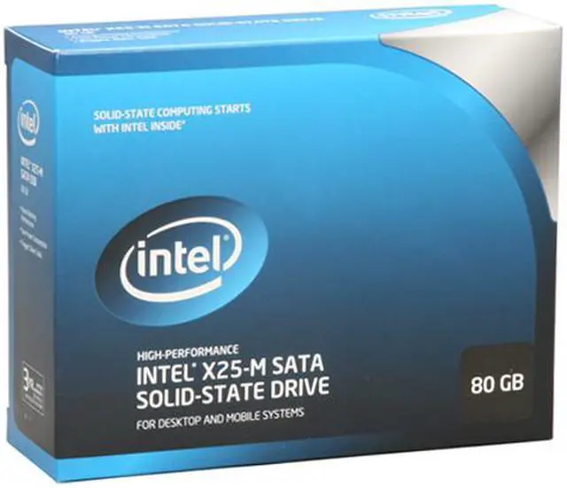 Main image of Intel X25-M Mainstream 2.5" 80GB SATA II MLC Internal Solid State Drive (SSD) SSDSA2MH080G2R5