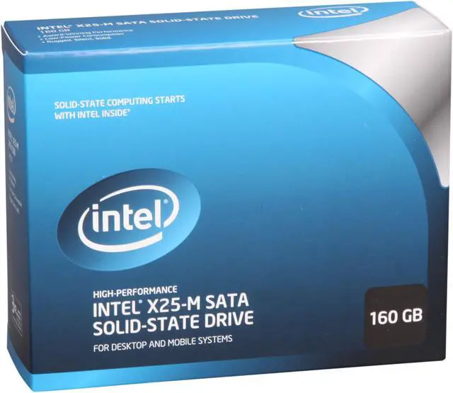 Main image of Intel X25-M Mainstream 2.5" 160GB SATA II MLC Internal Solid State Drive (SSD) SSDSA2MH160G2R5