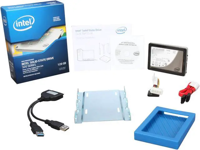 Alt view image 5 of 5 - Intel 320 Series 2.5" 120GB SATA II MLC Internal Solid State Drive (SSD) SSDSA2CW120G3B5
