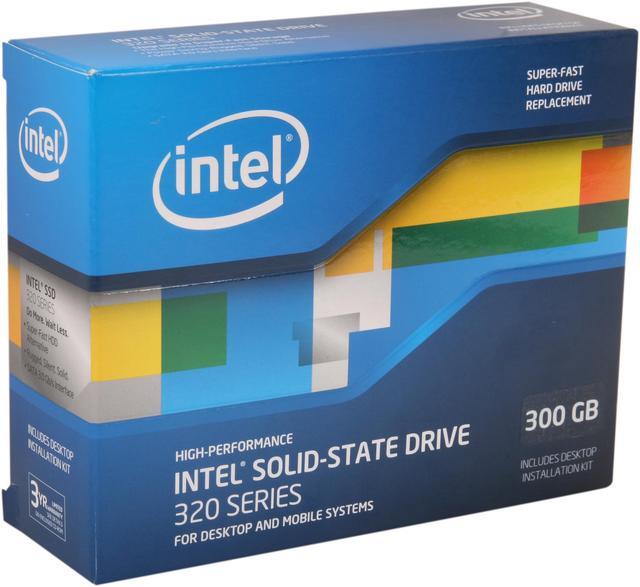 Main image of Intel 320 Series 2.5" 300GB SATA II MLC Internal Solid State Drive (SSD) SSDSA2CW300G3K5