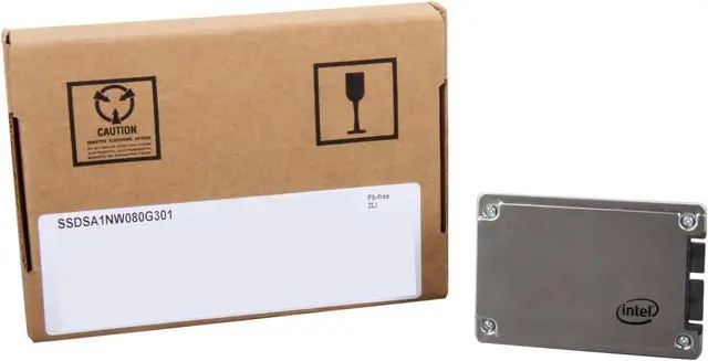 Alt view image 5 of 5 - Intel 320 Series 80GB SATA II MLC Internal Solid State Drive (SSD) SSDSA1NW080G301
