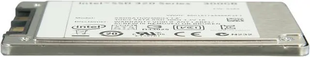 Alt view image 4 of 7 - Intel 320 Series 300GB SATA II MLC Internal Solid State Drive (SSD) SSDSA1NW300G301