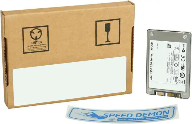 Alt view image 7 of 7 - Intel 320 Series 300GB SATA II MLC Internal Solid State Drive (SSD) SSDSA1NW300G301
