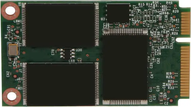 Alt view image 2 of 3 - Intel 313 Series Hawley Creek SSDMAEXC020G301 mSATA 20GB SATA II SLC Internal Solid State Drive (SSD)