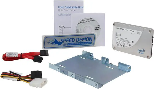 Alt view image 6 of 6 - Intel 330 Series Maple Crest 2.5" 120GB SATA III MLC Internal Solid State Drive (SSD) SSDSC2CT120A3K5