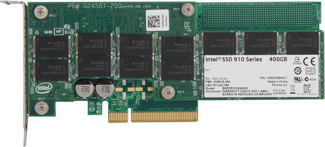 Alt view image 3 of 5 - Intel 910 Series Solid State Drive 400 GB 1.8-Inch - SSDPEDOX400G301