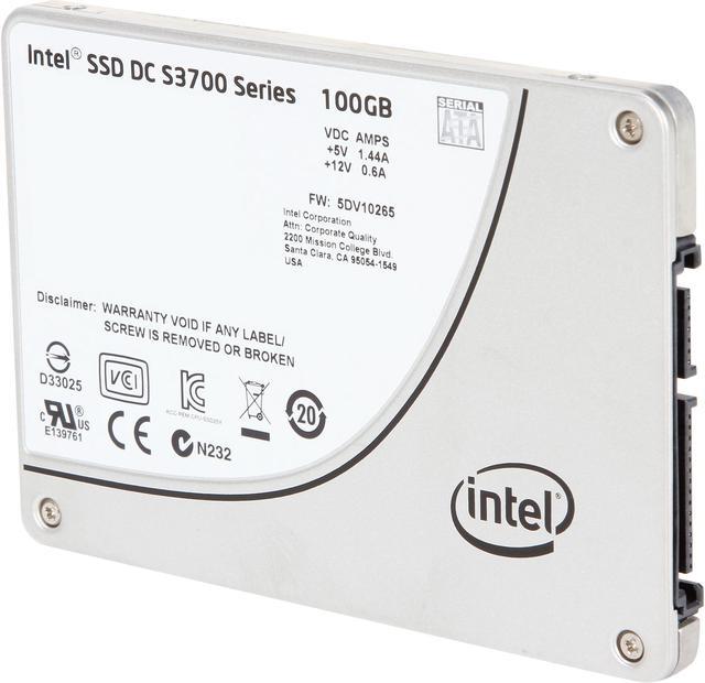 Intel DC Series Taylorsville SSDSC2BA100G301 2.5" 100GB SATA III MLC Internal State Drive (SSD) Internal SSDs - Newegg.com