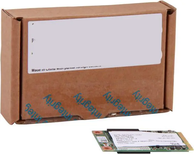 Alt view image 4 of 4 - Intel 525 Series Lincoln Crest SSDMCEAC180B301 mSATA 180GB SATA III MLC Internal Solid State Drive (SSD)