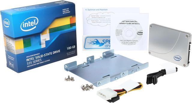Alt view image 5 of 5 - Intel 335 Series Jay Crest SSDSC2CT180A4K5 2.5" 180GB SATA III MLC Internal Solid State Drive (SSD)