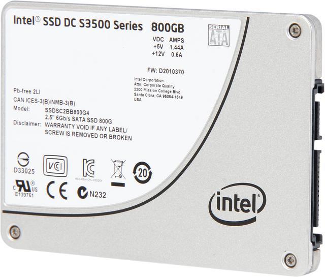 annoncere kokain skæbnesvangre Intel DC S3500 SSDSC2BB800G401 2.5" 800GB SATA 6Gb/s MLC Solid State Drive  Enterprise SSDs - Newegg.com