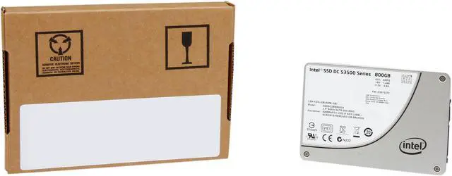 Alt view image 5 of 5 - Intel DC S3500 SSDSC2BB800G401 2.5" 800GB SATA 6Gb/s MLC Solid State Drive