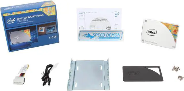 Alt view image 5 of 5 - Intel 530 Series SSDSC2BW120A4K5 2.5" 120GB SATA III MLC Internal Solid State Drive (SSD)