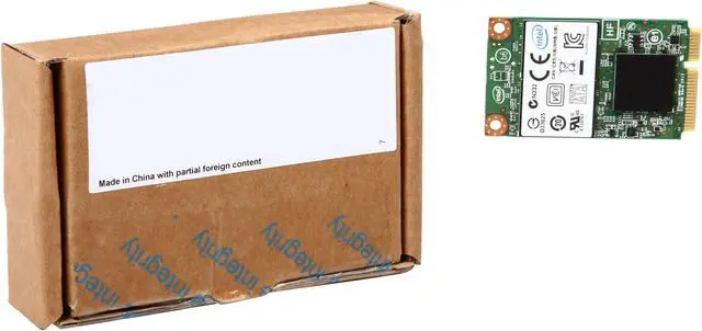 Alt view image 4 of 4 - Intel 530 Series mSATA 240GB SATA III MLC Internal Solid State Drive (SSD) SSDMCEAW240A401
