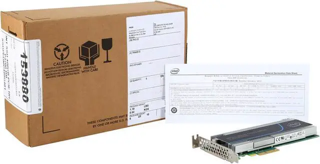 Alt view image 5 of 5 - Intel SSD DC P3700 Series SSDPEDMD400G401 400GB, 1/2 Height PCIe 3.0, 20nm, MLC