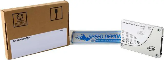 Alt view image 5 of 6 - Intel DC S3710 SSDSC2BA200G401 2.5" 200GB SATA III MLC Business Solid State Drive