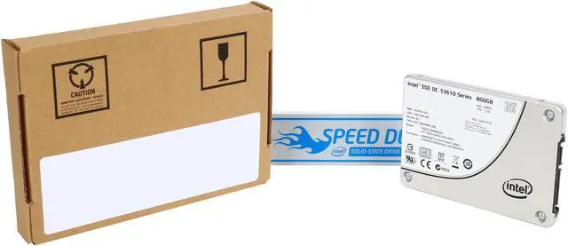 Alt view image 5 of 5 - Intel DC S3610 SSDSC2BX800G401 2.5" 800GB SATA III MLC Business Solid State Drive